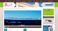 Desktop Screenshot of mairie-montastruc.fr