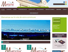 Tablet Screenshot of mairie-montastruc.fr